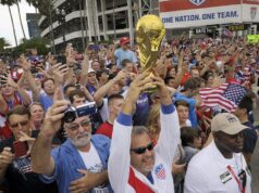 Fanúšikovia majstrovstiev sveta vo futbale USA kritizujú kalifornských demokratov kvôli imigračnému postu Fanúšikovia majstrovstiev sveta vo futbale USA kritizujú kalifornských demokratov kvôli imigračnému postu
