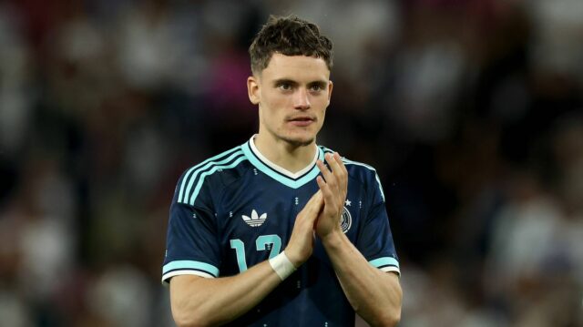 Florian Wirtz po medzištátnom priateľskom zápase medzi Nemeckom a Fínskom. 