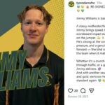 James Williams (na snímke) bol vlani v októbri opätovne podpísaný jeho viktoriánskym country klubom po odpykaní si trestu odňatia slobody za sexuálne napadnutie dospievajúceho dievčaťa počas tímového výletu do Adelaide.