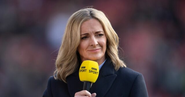 Gabby Logan a Michael Buble majú DM tam a späť Gabby Logan a Michael Buble majú DM tam a späť po odpore BBC | Futbal | Šport