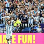 Gilbert Arenas mal jednoslovnú odozvu, keď ho hetrik Lionela Messiho na majstrovstvách sveta premenil na fanúšika