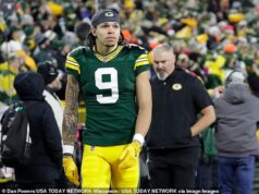 Green Bay Packers súhlasili s kontraktom na 110 miliónov dolárov so zraneným prijímačom Christianom Watsonom Packers sa dohodli na predĺžení zmluvy o štyri roky s Christianom Watsonom o 110 miliónov dolárov