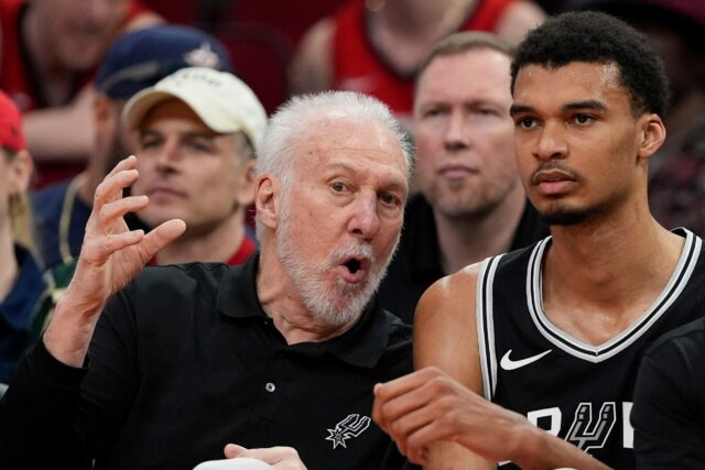 Gregg Popovich Victor Wembanyama San Antonio Spurs finále NBA