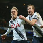 Harry Kane (vpravo) priznal, že bývalý tímový kolega z Tottenhamu Christian Eriksen (vľavo) „musí urobiť nejaké rozhodnutia“