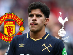 Hviezda West Hamu reaguje po tom, čo Tottenham nadviazal ‚kontakty‘, keď sa Man Utd naučil postoj k ‚pohybu‘ Hviezda West Hamu reaguje po tom, čo Tottenham nadviazal 'kontakty', keď sa Man Utd naučil postoj k 'pohybu'