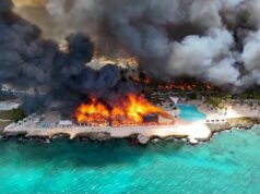 Inferno sa prediera plážovým rezortom Dominikánskej republiky | Newsfeed Inferno sa prediera plážovým rezortom Dominikánskej republiky | Newsfeed