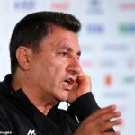 Hlavný tréner Iránu Amir Ghalenoei hovorí, že jeho tím znášal väčší chaos na cestách z Mexika do LA