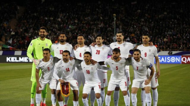 Iránske hry na majstrovstvách sveta vo futbale budú mať po TEHERÁN, IRÁN - 25. marca: Hráči Iránu pózujú na tímovej fotografii pred zápasom A-skupiny ázijskej kvalifikácie majstrovstiev sveta vo futbale 2026 medzi Iránom a Uzbekistanom na štadióne Azadi 25. marca 2025 v iránskom Teheráne. (Foto: Fatemeh Bahrami/Anadolu cez Getty Images)