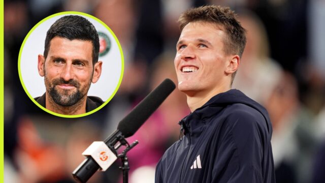 Jakub Menšík posiela správu od Novaka Djokoviča pred súbojom Alexandra Zvereva
