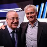 Jose Mourinho (vpravo) bude novým manažérom Realu Madrid, ak bude Florentino Perez (vľavo) znovu zvolený za prezidenta