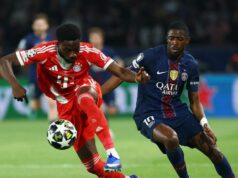 Kanaďan Alphonso Davies hovorí, že hrať v otváracom zápase majstrovstiev sveta je stále možné Alphonso Davies z Bayernu Mníchov v akcii s Ousmane Dembele z Paris St Germain 28. apríla 2026. Poďakovanie: REUTERS/Gonzalo Fuentes