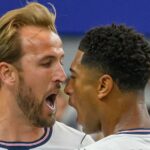 Kane sa pripája k Linekerovi pri 10 góloch na majstrovstvách sveta v Anglicku ako Bellingham, hviezda Madueke