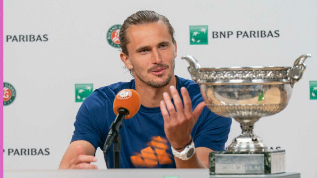 Každé slovo z tlačovej konferencie Alexandra Zvereva po zisku titulu na French Open
