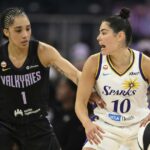 Kelsey Plum si udržal sezónne minimum 9 bodov v Sparksovej strate
