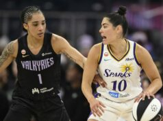 Kelsey Plum si udržal sezónne minimum 9 bodov v Sparksovej strate Kelsey Plum si udržal sezónne minimum 9 bodov v Sparksovej strate