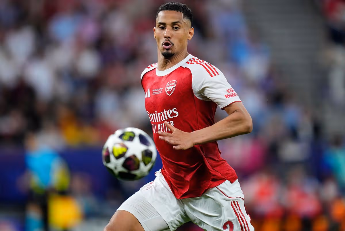 William Saliba z Arsenalu