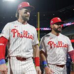 Kyle Schwarber triafa homeruny, Bryce Harper bicykluje vo Phillies