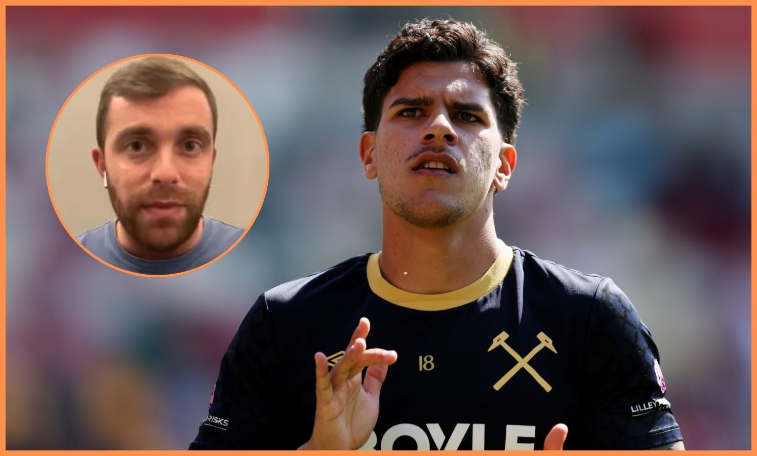 Mateus Fernandes a Fabrizio Romano