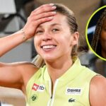 Maja Chwalinska podporila poraziť Mirru Andreevu tenisovou ikonou