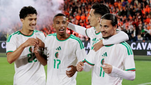 Riyad Mahrez z Alžírska