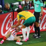 Majstrovstvá sveta vo futbale 2026: Znepokojený tréner Paraguaja po tom, čo Enciso klepol na reklamné tabule na ihrisku