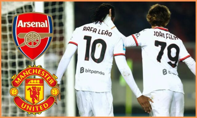 Manchester United a Arsenal sa pýtajú na Rafaela Leaa
