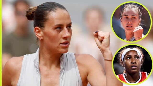 Marta Kostyuk sa dostala na 3. miesto, zatiaľ čo Coco Gauff klesla na 9. miesto
