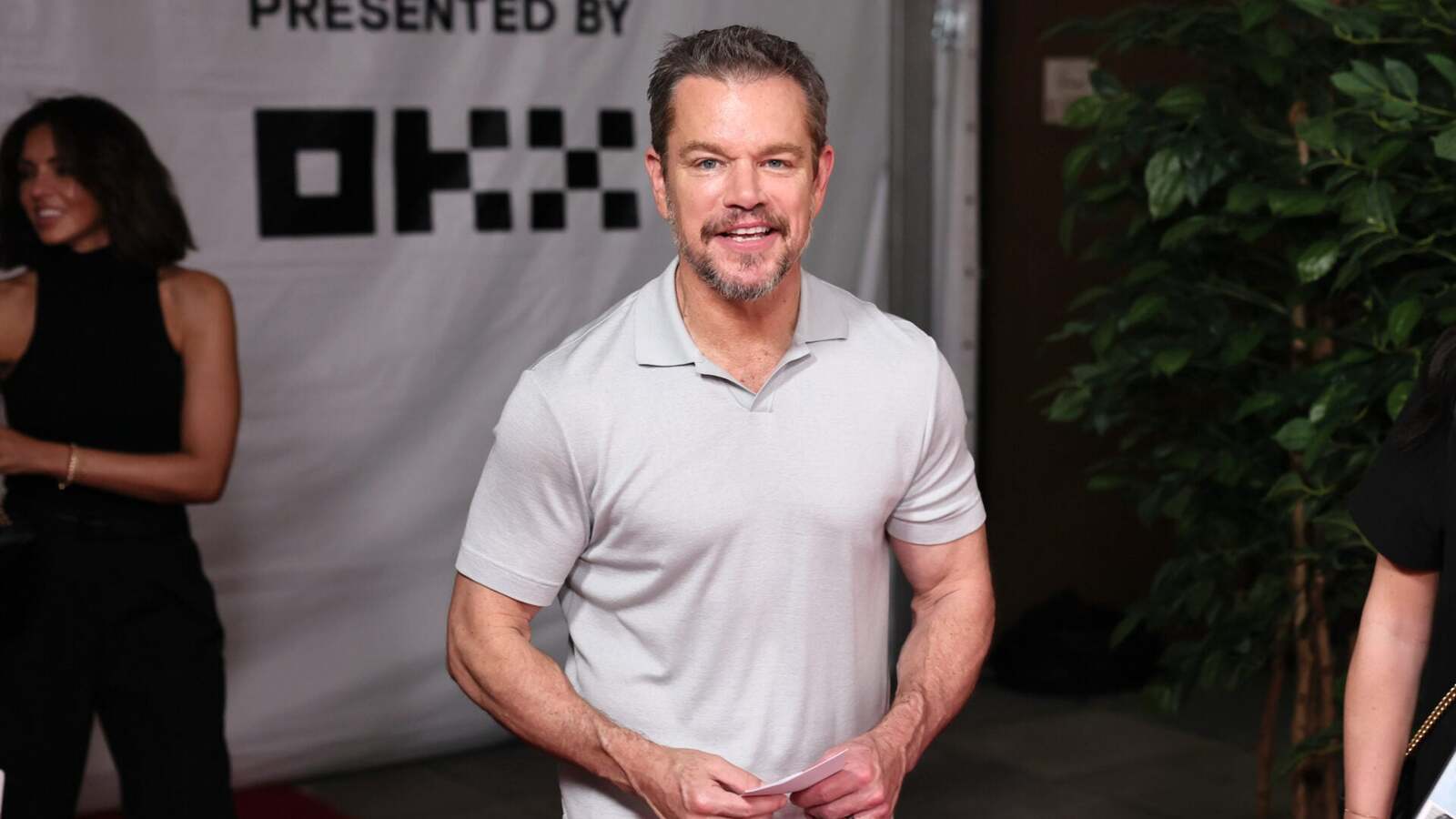 Matt Damon si všimol na zápase Majstrovstiev sveta, keď sledoval Portugalčana Cristiana Ronalda