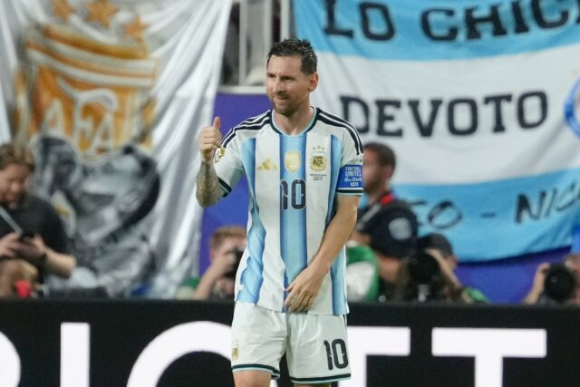 Lionel Messi Argentína proti Alžírsku 2026 Majstrovstvá sveta vo futbale