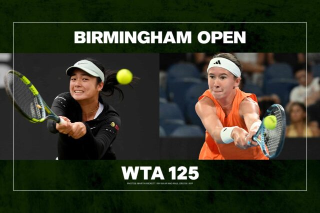 NAŽIVO: Alex Eala sa zúčastní turnaja WTA 125 Birmingham Open v súboji s partnerkou zo štvorhry Nikolou Bartunkovou vo finále.