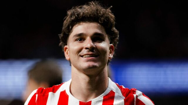 Julian Alvarez z Atlética Madrid