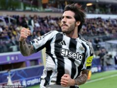 Newcastle ODMIETNU £75 miliónov Tottenham ponúkol Sandro Tonali, pretože Arsenal a Man City sledujú Talian Rozhovory medzi Newcastlom a Tottenhamom o dohode pre Sandra Tonaliho pokračujú, pričom Toon má ohodnotiť talianskeho reprezentanta bližšie k 100 miliónom libier.