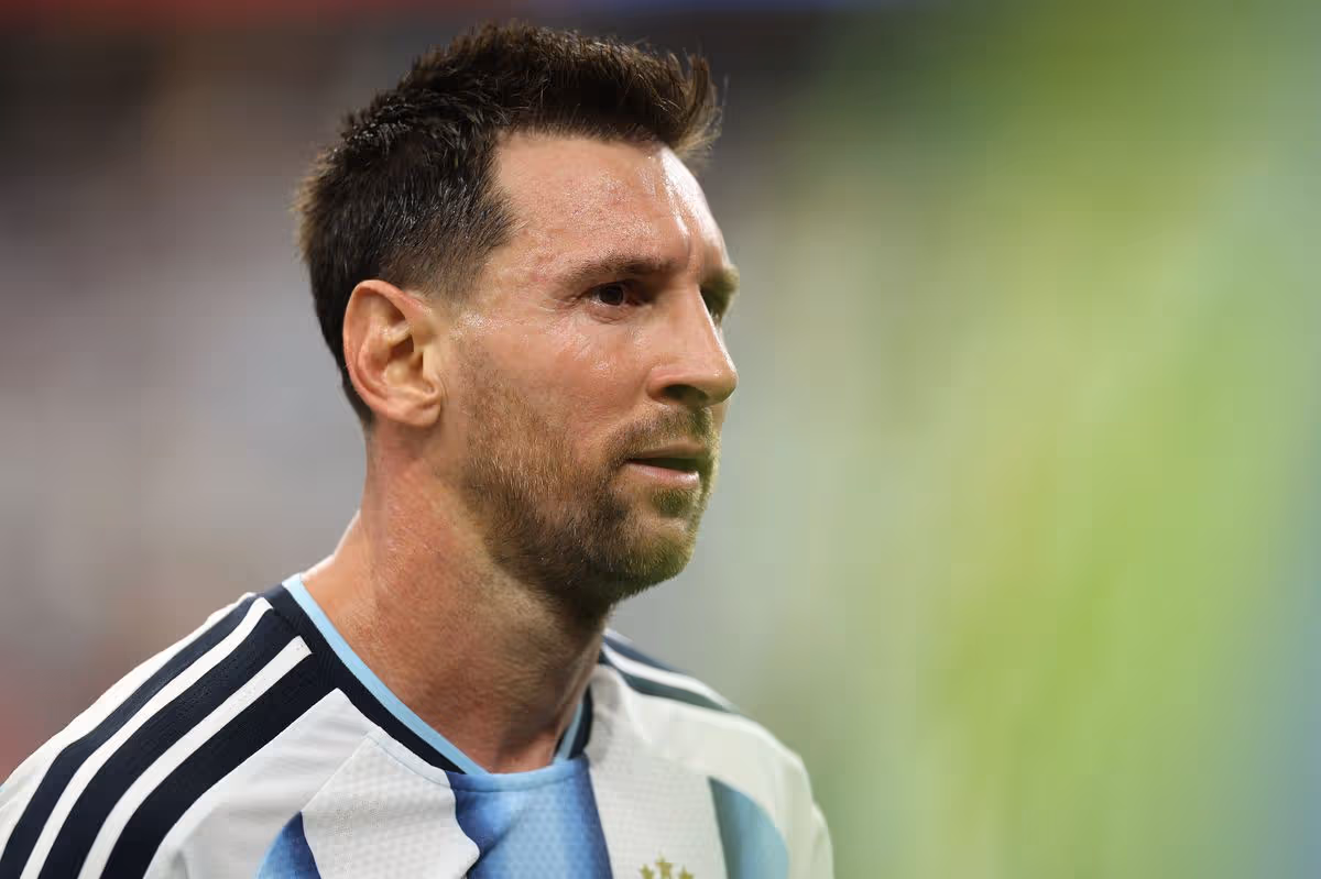 DALLAS, TEXAS – 22. júna: Lionel Messi č. 10 z Argentíny počas zápasu J-skupiny Majstrovstiev sveta 2026 medzi Argentínou a Rakúskom na štadióne Dallas 22. júna 2026 v Dallase v Texase. (Foto: Michael Steele/Getty Images)