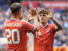 Posun Steva Clarka k staromódnemu 4-4-2 poskytne škótskym nebezpečným mužom priestor zažiariť v úvode na Haiti Shankland a Gannon-Doak sa stali nevypadnuteľnými pre súboj s Haiti