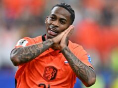 Prestup Crysencia Summerville do Man Utd by mohol čeliť náhlym zvratom po dopade na majstrovstvá sveta HOUSTON, TEXAS – 20. júna: Holandsko Crysencio Summerville oslavuje svoj gól počas zápasu F-skupiny majstrovstiev sveta 2026 medzi Holandskom a Švédskom na štadióne Houston 20. júna 2026 v Houstone v Texase. (Foto od Image Photo Agency/Getty Images)