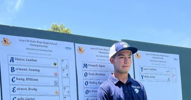 Prípravný rozhovor: Romeo Juarez z Resedy skončil štvrtý na štátnych golfových majstrovstvách CIF
