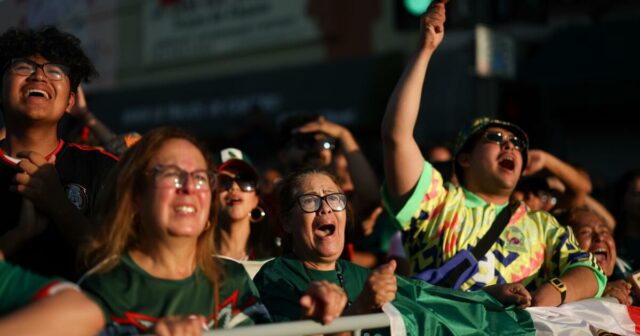 Radosť z mexického futbalového triumfu v Trumpovej ére
