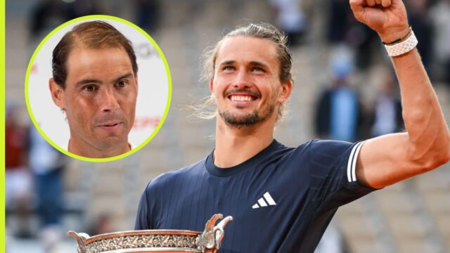 Rafael Nadal posiela 33-slovný odkaz Alexandrovi Zverevovi po jeho víťazstve na Roland Garros
