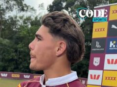 Reece Walsh sa zapojil do ostrej výmeny názorov s novinármi, keď sa objavili otázky týkajúce sa jeho miesta v tíme Queenslandu Reece Walsh je frustrovaný, keď sa okolo jeho klubovej formy objavili otázky
