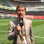 Argentínsky športový novinár Marcelo Benedetto opustil svoju živú reportáž na majstrovstvách sveta