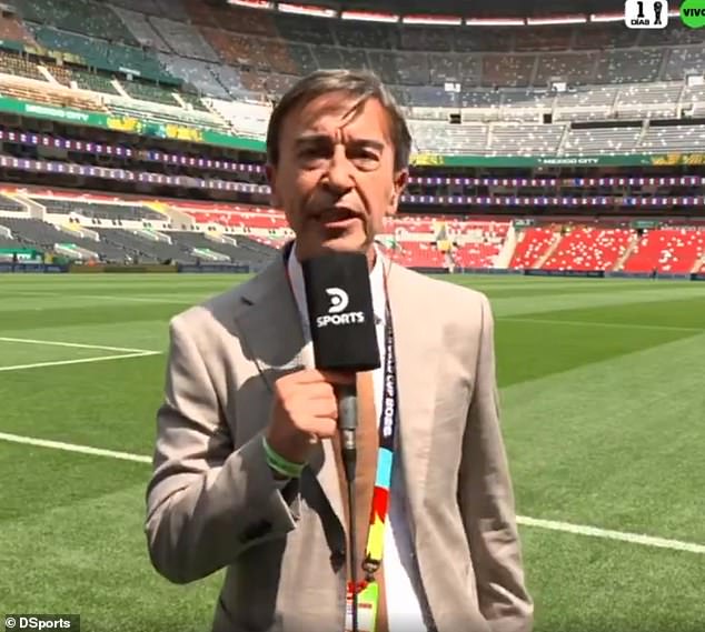 Reportérka Svetového pohára sa stala virálnou, keď vyšla uprostred živého Argentínsky športový novinár Marcelo Benedetto opustil svoju živú reportáž na majstrovstvách sveta