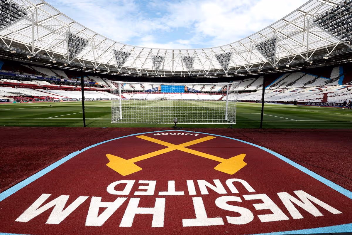 Celkový pohľad na londýnsky štadión West Ham United