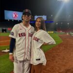 Bostonský Marcelo Mayer zdieľal na Instagrame príspevok z Fenway Park od svojej priateľky