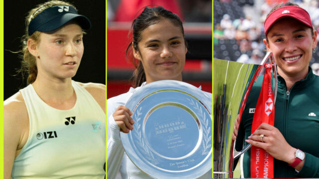 Rybakina minul, Raducanu +11, Vekic sa prehnal, Eala -2, Montgomery +294
