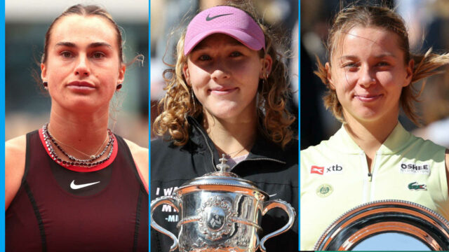 Sabalenka necháva otvorené dvere pre Rybakina, Andreeva hore, Chwalinska +93, Eala +4, Raducanu drops
