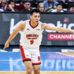 Scottie Thompson z Barangay Ginebra Gin Kings v akcii počas PBA Commissioner's Cup 2026. Je mimo súpisky Gilasa Pilipinasa pre nadchádzajúce obdobie ázijskej kvalifikácie majstrovstiev sveta 2027 Fiba.