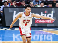 Scottie Thompson odstúpil, káder Gilasa doplnil Gomez de Liaño Scottie Thompson z Barangay Ginebra Gin Kings v akcii počas PBA Commissioner's Cup 2026. Je mimo súpisky Gilasa Pilipinasa pre nadchádzajúce obdobie ázijskej kvalifikácie majstrovstiev sveta 2027 Fiba.