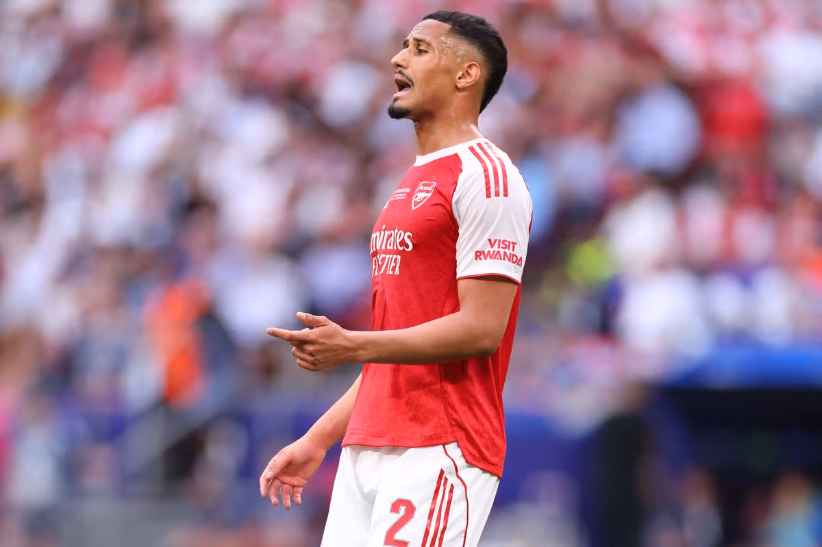 William Saliba z Arsenalu