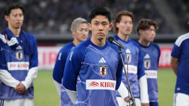 Sen hviezdy Liverpoolu na majstrovstvách sveta v troskách po brutálnej Wataru Endo po medzištátnom priateľskom zápase medzi Japonskom a Islandom na štadióne MUFG.