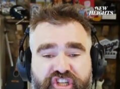 Skandály amerických fanúšikov z majstrovstiev sveta sú online zosmiešňované, pričom Anglicko, Škótsko a Európania ich zahanbujú – a dokonca aj Travis Kelce a jeho brat zavážia na mentalitu porazených v USA! Hviezda NFL Jason Kelce kritizoval amerických fanúšikov za ich „porazenú mentalitu“ a skandovanie